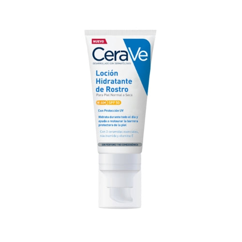 Cerave - Loción Hidratante de Rostro SPF50 52ML